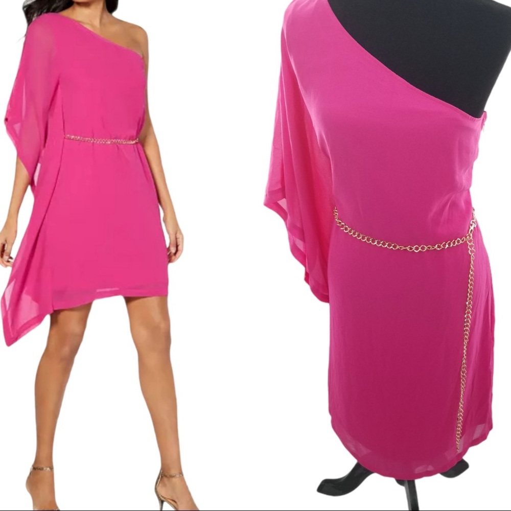 Thalia Sodi Asymmetrical dress